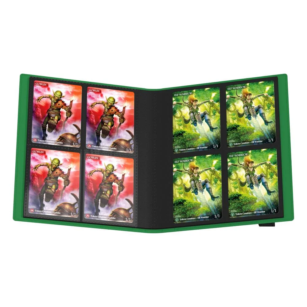 Ultimate Guard Flexxfolio (160 double-sleeved cards) 8-Pocket 70 x 97 mm - Green